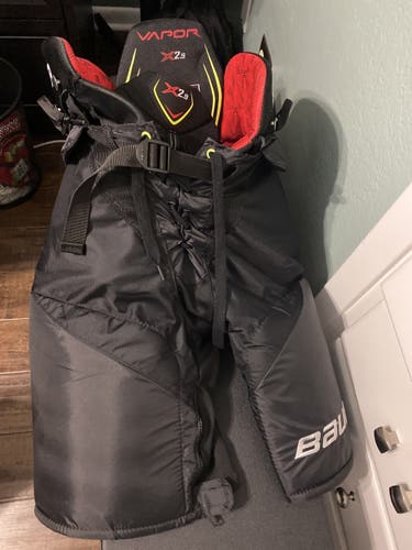 Black Senior Small Bauer Vapor X2.9 Hockey Pants