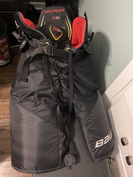 Black Senior Small Bauer Vapor X2.9 Hockey Pants
