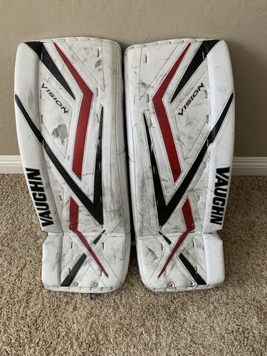 Vaughn Vision 9400 INT Goalie Leg Pads 30+1