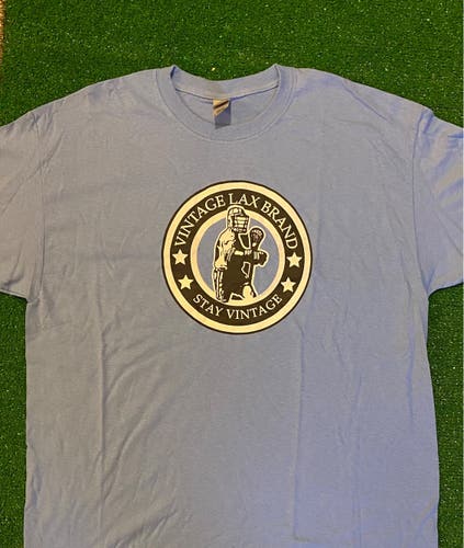 Vintage Lax Brand Short Sleeve Shirt (xl)