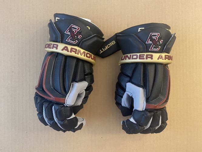 Boston College Lacrosse New Under Armour 12" Lacrosse Gloves