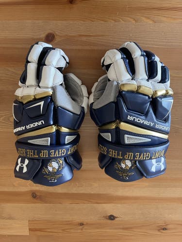 Used-Like New “Don’t Give Up The Ship” Under Armour 13" Engage 2 Gloves