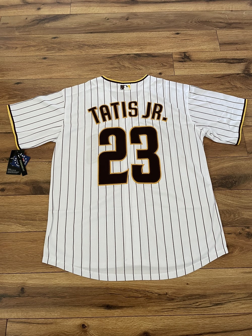 MLB Padres 23 Fernando Tatis Jr. Blue Nike Cool Base Men Jersey