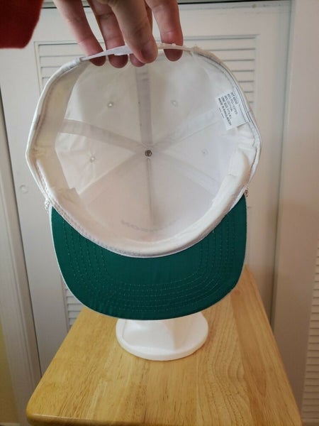Vintage Johnson International Trucks White Snapback Hat