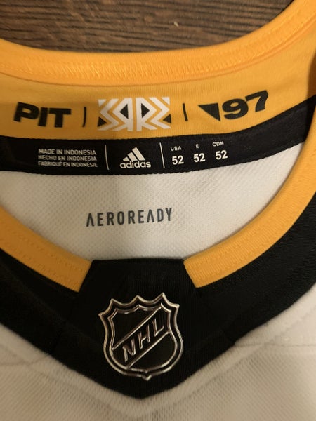 Men's Pittsburgh Penguins Marc-Andre Fleury Reebok Authentic Third