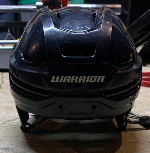 Navy Blue Used Medium Warrior  Alpha One Helmet