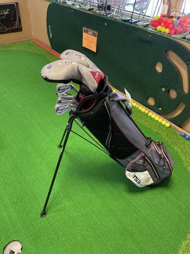 Used Us Kids Ts3 11 Piece Graphite Regular Golf Club Sets Junior
