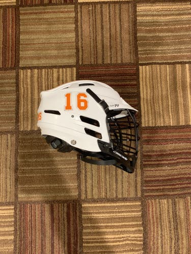 White Used Player's Cascade CPV-R Helmet