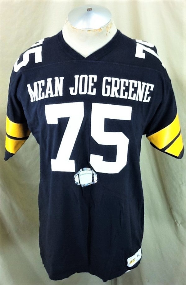 Vintage Mean Joe Greene Pittsburgh Steelers Jersey (Large) Like New Russell  80's