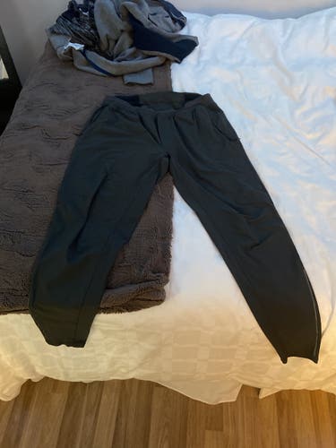 Gray Used Large Lululemon Pants