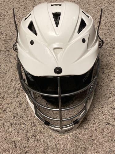White Adult Player's Cascade CPX-R Helmet