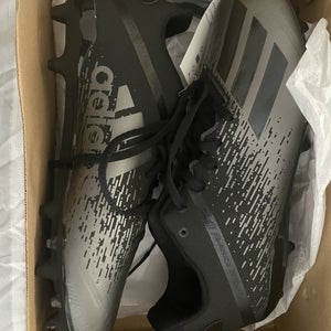 Black Unisex Molded Cleats Adidas Adizero Spark Cleats