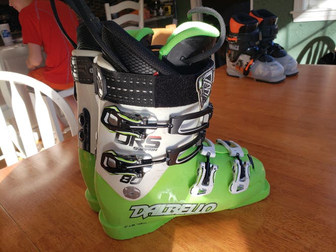 Ski Boots Used Unisex Dalbello Racing Scorpion DRS 80 Soft Flex