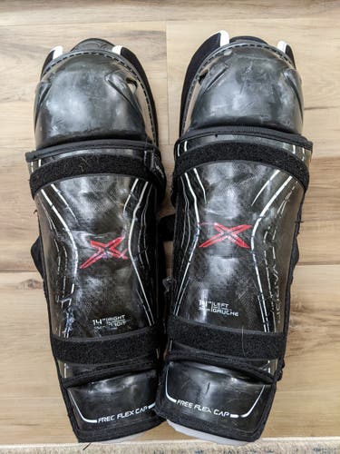 Shin Pads Used Senior Bauer Vapor 1X