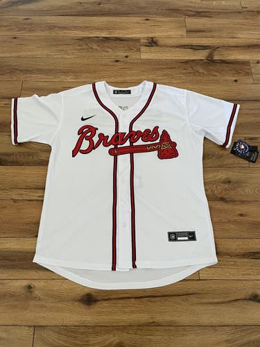 NEW Nike Dansby Swanson Braves Baseball Jersey - Large