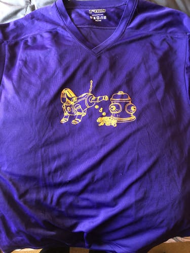 Purple Used XXXL Tron Jersey