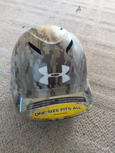 Green Batting Helmet New 7 Under Armour UABH100