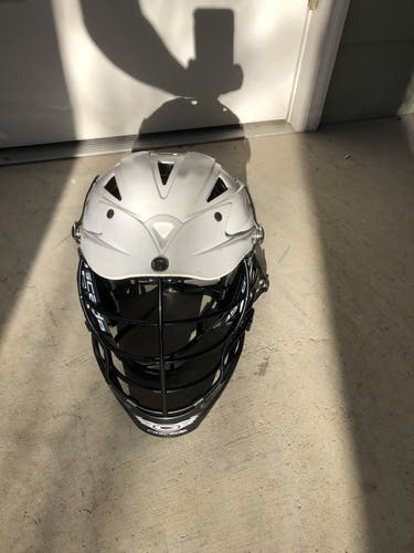 White Adult Player's Cascade CPX-R Helmet