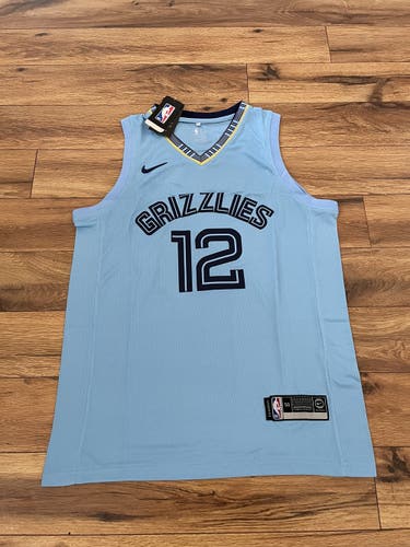 NEW Nike Ja Morant Grizzlies Basketball Jersey - Large