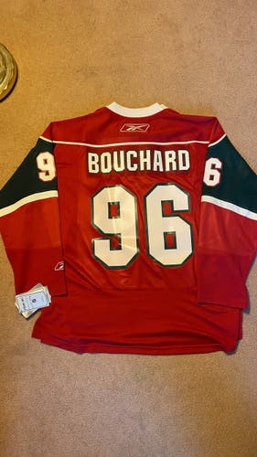 Pierre-Marc Bouchard Minnesota Wild Reebok Premier Jersey Size L NWT MSRP $180