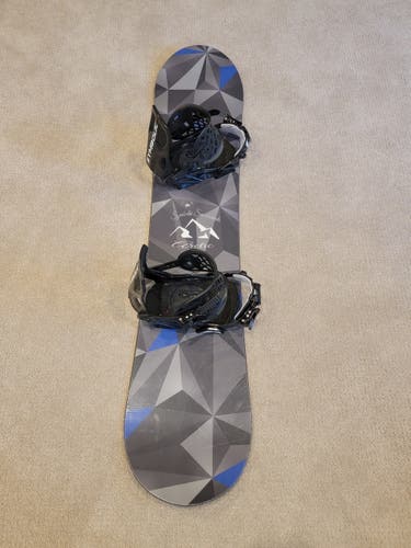 130 CM Snowboard Used Kid's Symbolic Arctic Youth Kids 2020 Freestyle With Bindings
