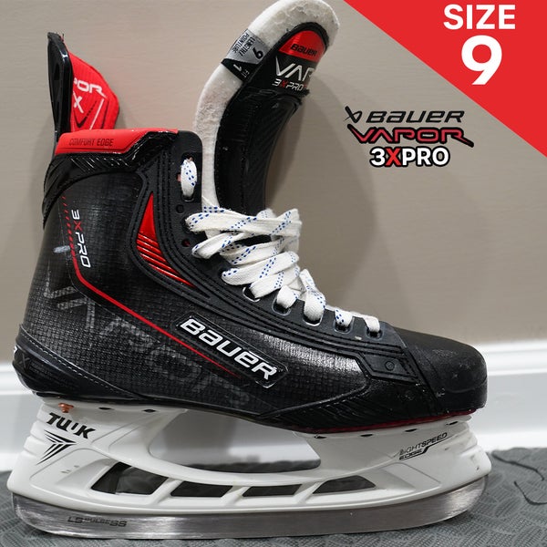 Hockey Skates Senior Used Bauer Vapor 3x pro Fit 1 Size 9