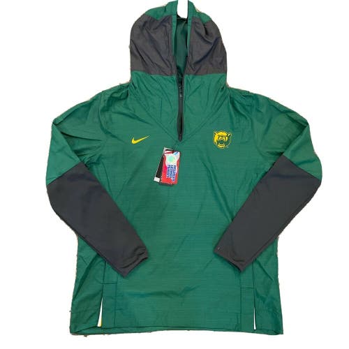 NWT NIKE Men's Large Baylor Bears On-Field Pull Over Jacket Green CQ5215-341