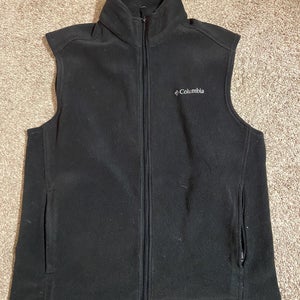 Black Used Large Columbia Vest