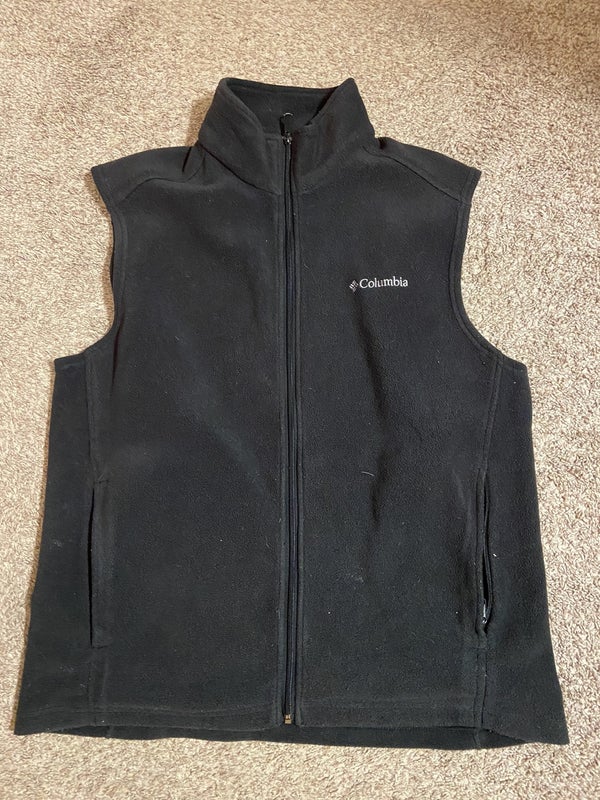 Black Used Large Columbia Vest
