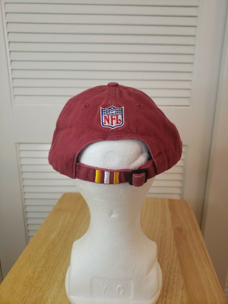 Washington Redskins NFL Reebok White Pink Slouch Hat Cap Adjustable – East  American Sports LLC