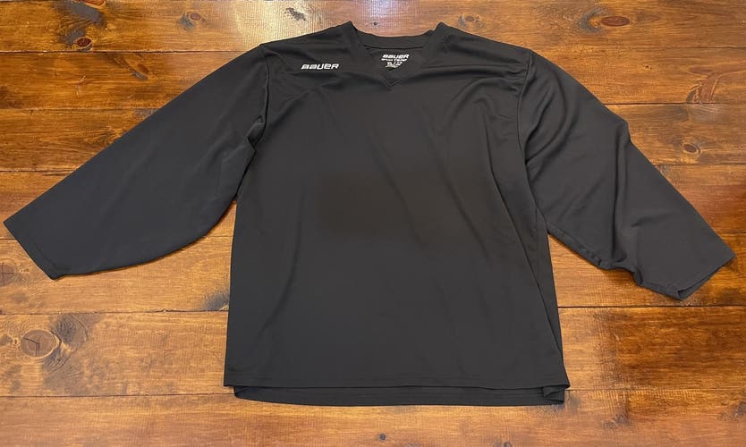 Bauer Flex Practice Jersey Black Senior Size XL