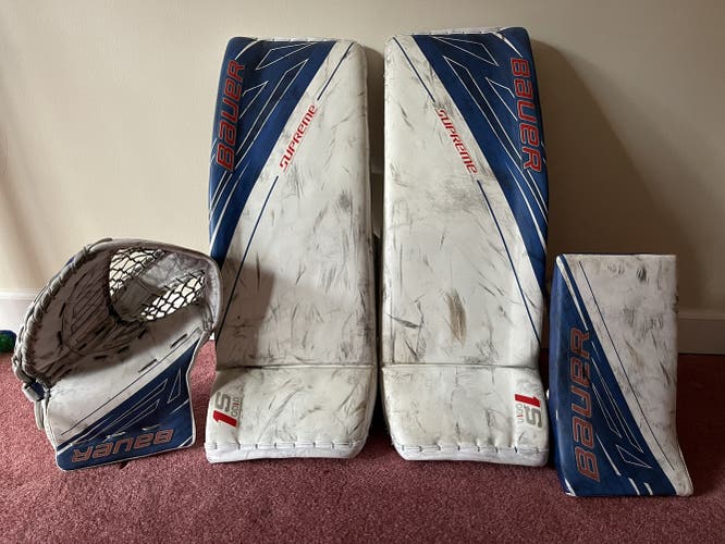 Bauer Supreme 1S Goalie Full Set Full Right Size Small