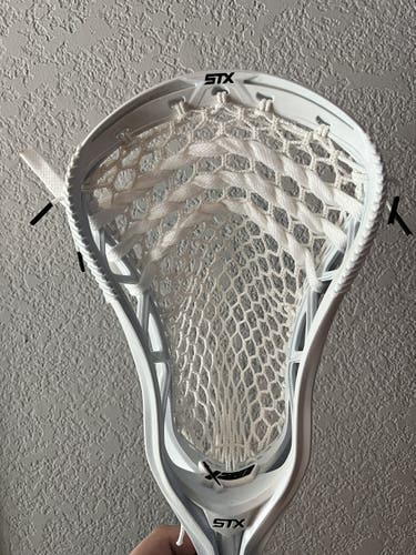 White New Defense Strung X20 Head