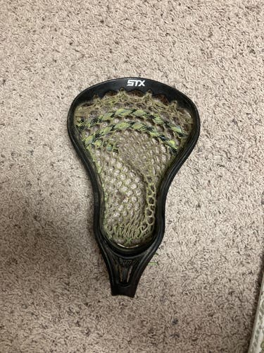Black Used Defense Strung STX X10 Head