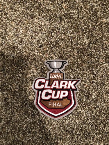 Official USHL Clark Cup Finals Patch