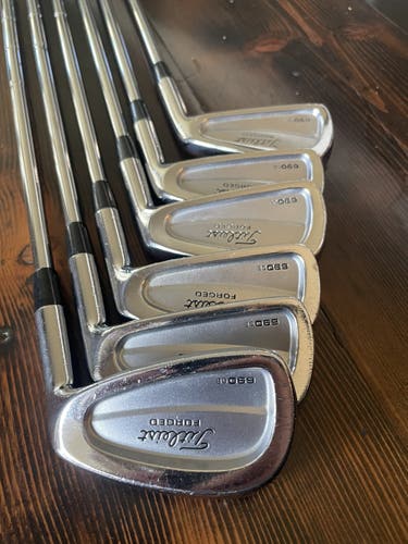 Used Right Handed Stiff Flex Steel Shaft 690.CB Forged Iron Set