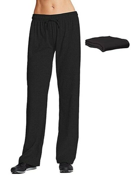 Champion M7421 Womens Jersey Pant 2 Pack Medium Black Warm-Up Pant Training  | SidelineSwap