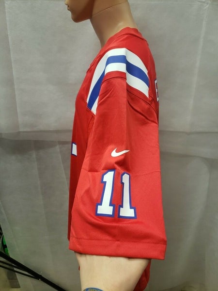 New England Patriots NFL Nike On Field White Jersey-Size Small 11 Julian  Edelman