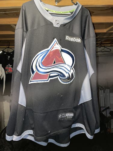 Colorado Avalanche Goalie Cut 58+ #35 Reebok NHL Jersey Pro Stock Made In Canada