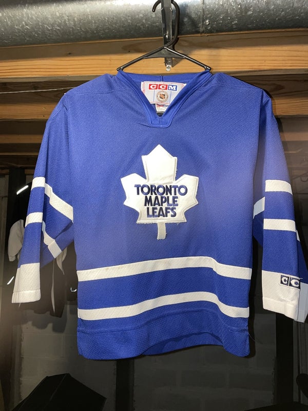 Vintage CCM Toronto Maple Leafs NHL Jersey Youth Boy’s Kid's Size Small Medium