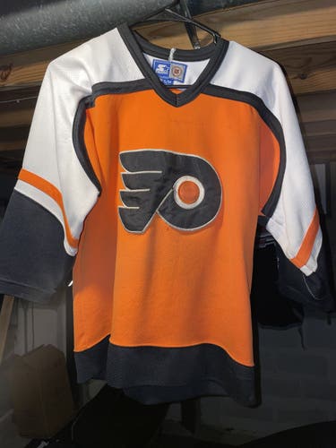 Philadelphia Flyers Youth NHL Jersey Size Small Medium