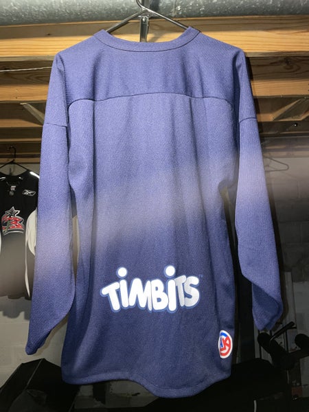 AK Jr. Blue Jackets Jersey Tim Hortons Timbits Adult Size Small ...