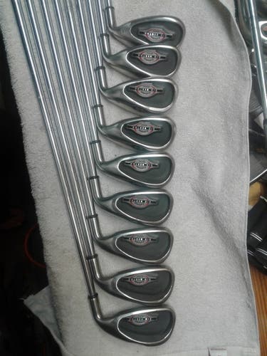 Callaway Big Bertha 2002 Iron Set 3i-10i and Wedge - Steel Uniflex - 9 Clubs