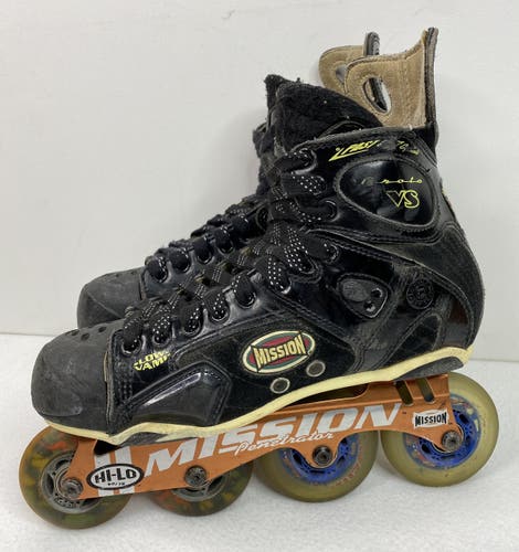 Mission Proto VS Inline Hockey Roller Skates Size 7.5 (US Men Shoe 7.5/ Women 9)