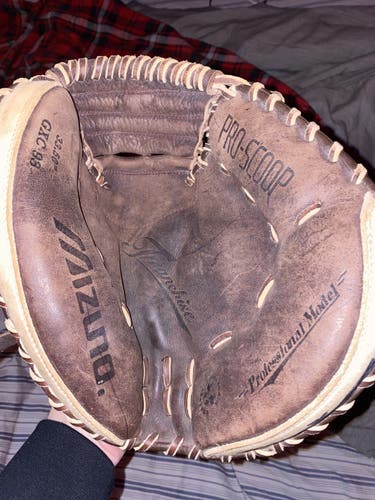 Brown Used Catcher's 33.5" franchise Baseball Glove