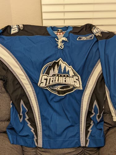 Idaho Steelheads Reebok Blank Home Jersey