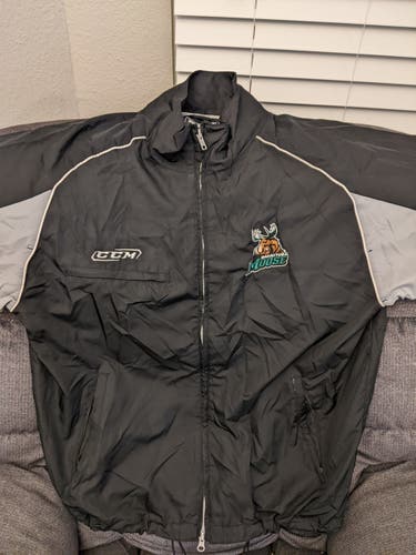 Manitoba Moose CCM Zip-Up Training Jacket