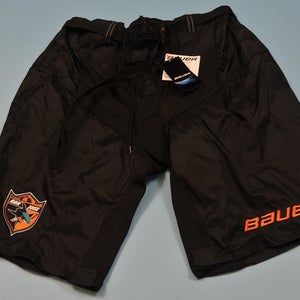 New NHL San Jose Sharks Black Bauer Pro Stock Hockey Pants XL + 2”