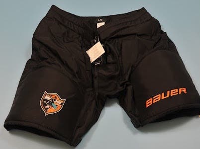 New NHL San Jose Sharks Black Bauer Pro Stock Hockey Pants L