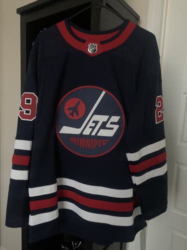 Winnipeg Jets #29 Patrik Laine Authentic Pro-Stitched Adidas Heritage Jersey NEW With Tags (46)